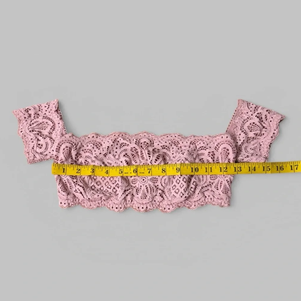 Victoria's Secret Dream Angels Pink Lace Bralette